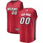 Camiseta Custom 0 Miami Heat Statement Edition Rojo Hombre